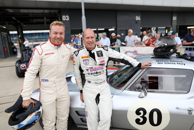 One of Britain's greatest ever Olympians was among the competitors over the weekend