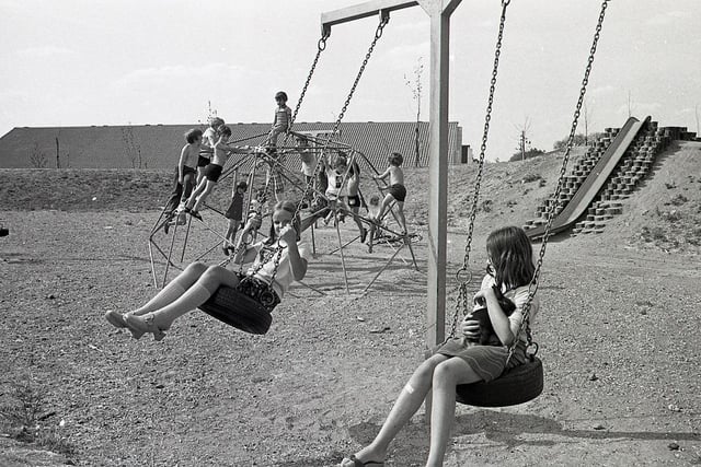 As new estates sprang up, so did new play areas - much to the delight of local children