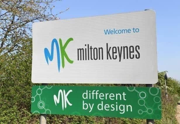 Milton Keynes sign. Photo: MK Citizen / Jane Russell