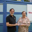 Steve McNay from Woughton Community Council and Sue Burke from MK Act