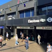 Euston Station will be closed for the day on Saturday