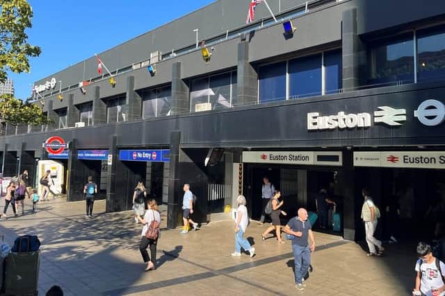 Euston Station will be closed for the day on Saturday