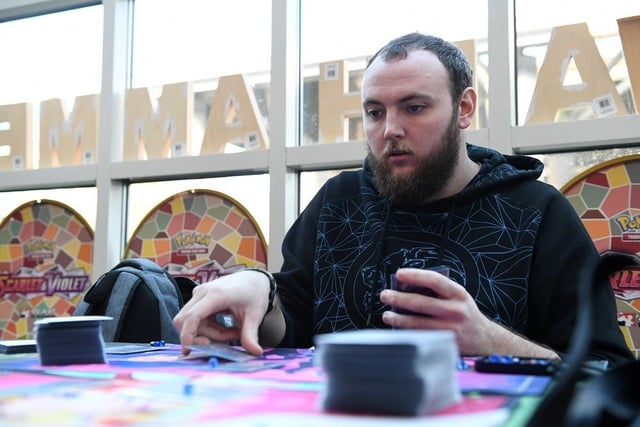 Gaming tables were taken up with visitors keen to test their skills and strategy