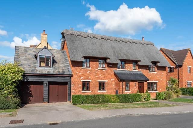 The property features a thatched roof which was fully re-thatched and netted in 2014