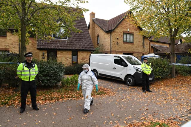 Forensic examination of the Furzton house is expected to take several weeks
