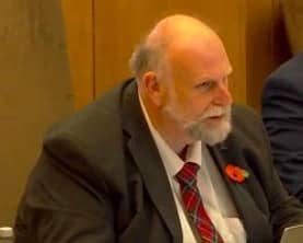 Mayor Tom Wootton Screenshot Executive Monday, 13th November 2023 Image: LDRS