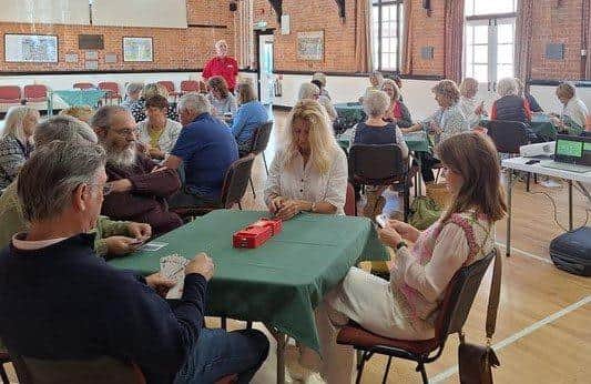 Bridge players cross Milton Keynes have been raising money for Cancer Research UK