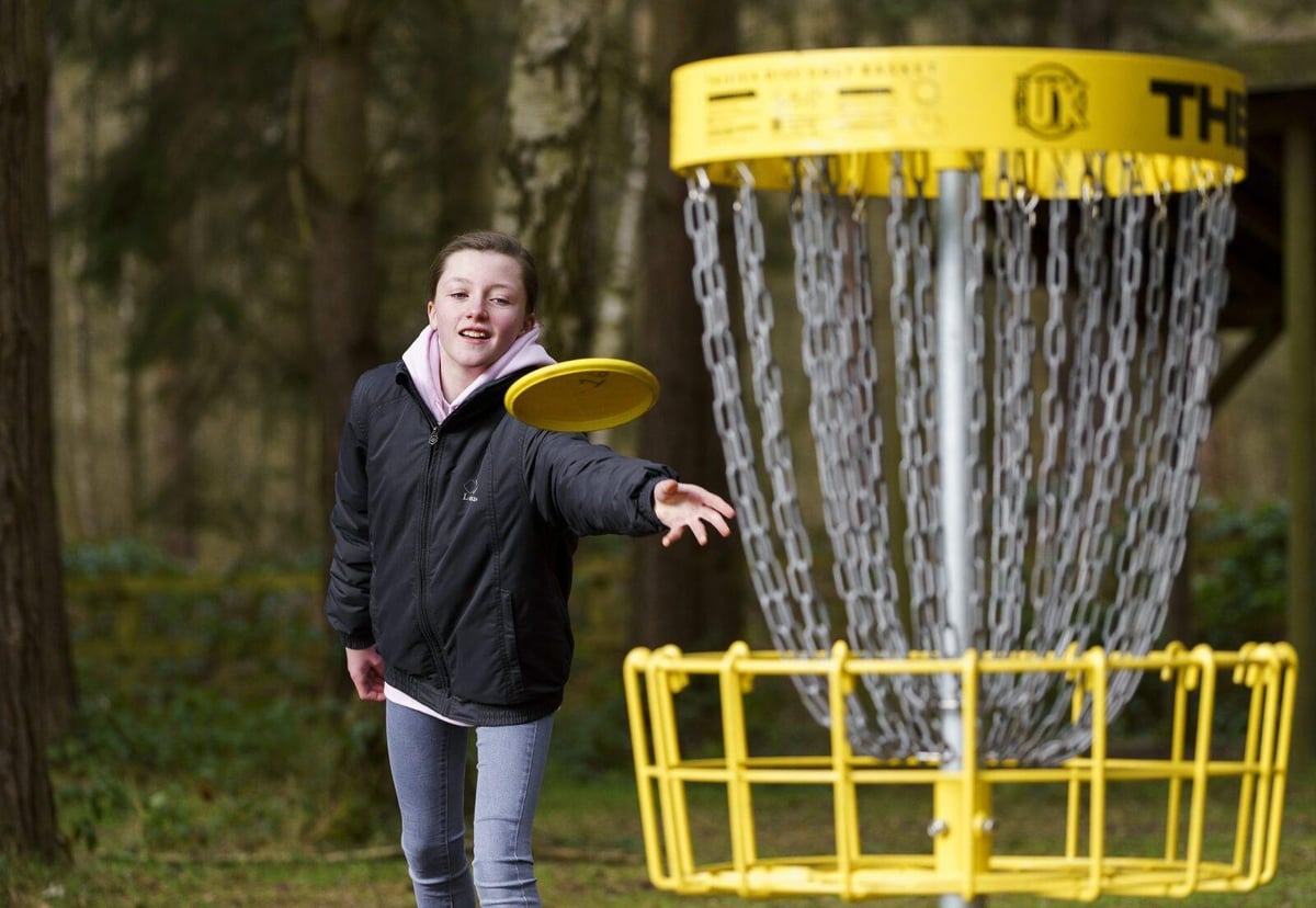 Discover the exciting world of disc golf at Salcey Forest near Milton Keynes