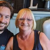 Jack Goodwin and his mum Debbie