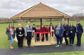 One of the four new outdoor classrooms at Emerson Valley School in Milton Keynes