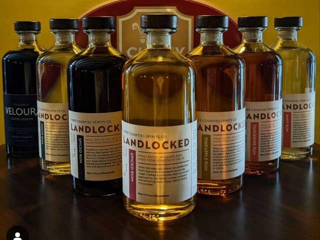 Local Rum from Landlocked in Fenny Stratford