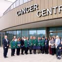 Staff at MKUH Cancer Centre celebrate its sixth birthday