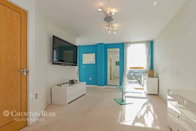 This two bedroom apartment at Pearl House, Central Milton Keynes, offers superb modern living