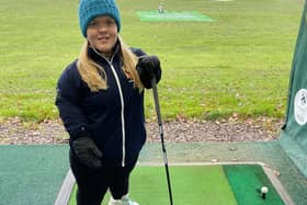 Ellie Perks is encouraging more people with disabilities to take up playing golf