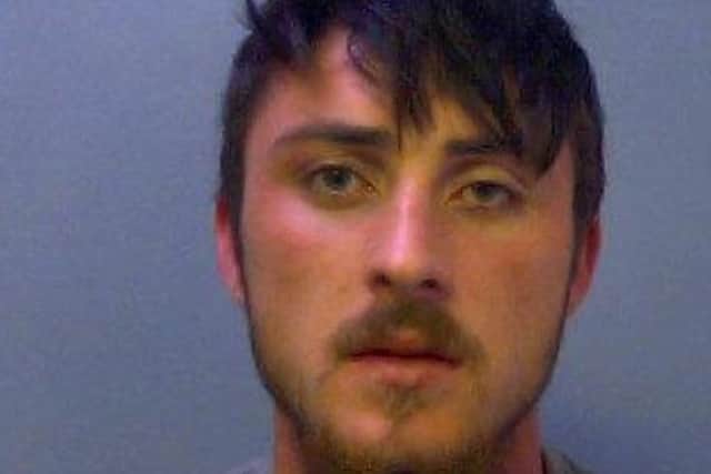 Patrick Nevin has been jailed for burglary and assault