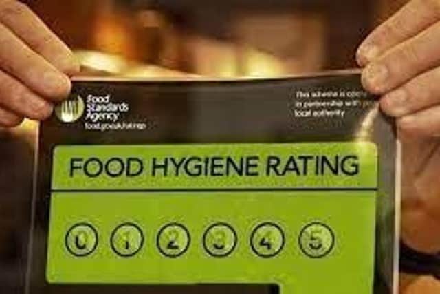 The Food Standards Agency gives businesses a rating from 5 to 0 which is displayed at their premises and online so you can make more informed choices about where to buy and eat food.