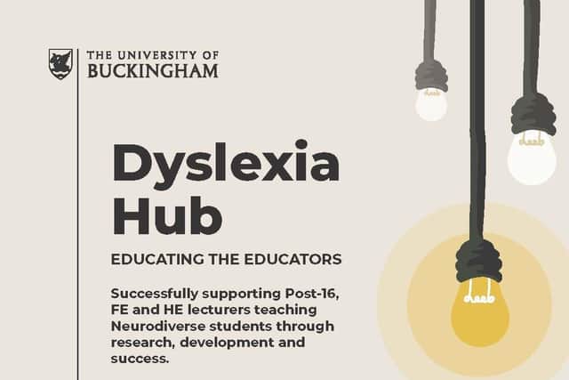 Dyslexia Hub Flyer