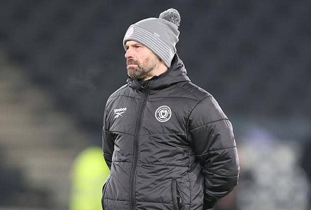 MK Dons head coach Paul Warne
