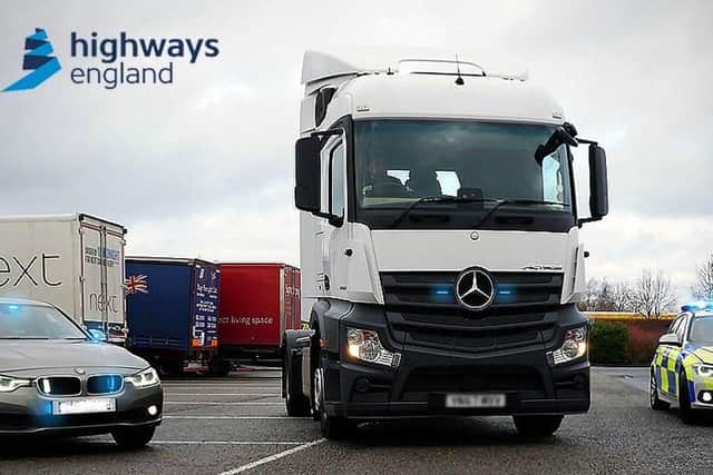 Unmarked Hgv Spy Truck To Catch Drivers From Milton Keynes And Unmarked Hgv Spy Truck To Catch Drivers From Milton Keynes And