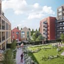 The new apartments at Campbell Wharf in MK