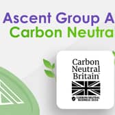 Ascent Group Achieves Carbon Neutral Status