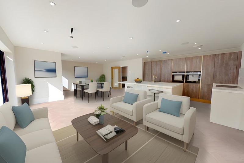 The living room