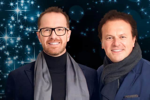 From left to right Paul Martin & Jem Sharples, Tenors Unlimited