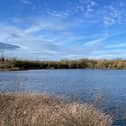 Firefighters were called to an area of long reeds on fire at the Blue Lagoon Nature Reserve in Bletchley