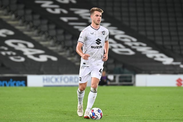 The young defender was drafted in in anticipation of Harry Darling's departure, and has started to find his feet in the back line