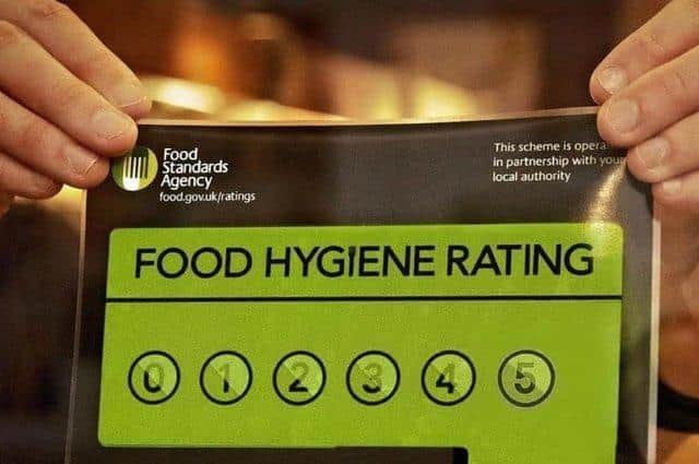 Eight food outlets were given ratings in MK during March