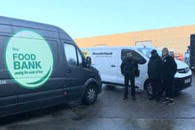 MK Foodbank with Arnold Clark Van and Rental