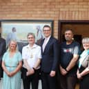 The Mayor and Mayoress with Church leaders of The Church of Jesus Christ of Latter-day Saints