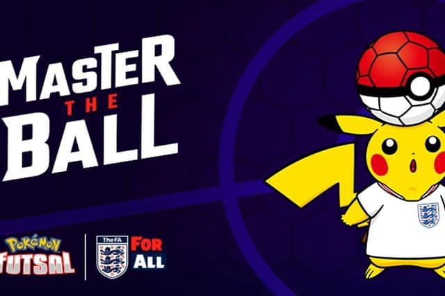 The FA is promoting Futsal in partnership with Pokémon