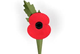 New new plastic-free poppy launches today in readiness for Remembrance Day