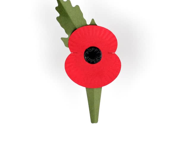 New new plastic-free poppy launches today in readiness for Remembrance Day