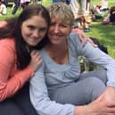 Hope and mum Maxine who are taking on a half marathon sponsored walk on Saturday for Kidney Research UK