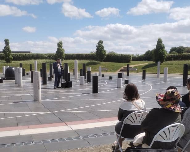 Mayor of Milton Keynes speaking