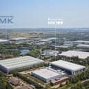 Artists' impression of the new Panattoni 100 warehouse