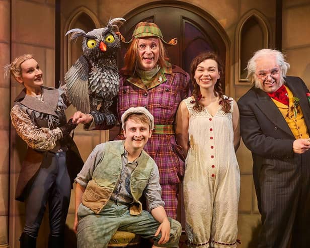 Production Photo of Awful Auntie