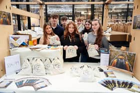 Young Enterprise Company Programme students selling at a trade fair - meet the next generation of entrepreneurs!