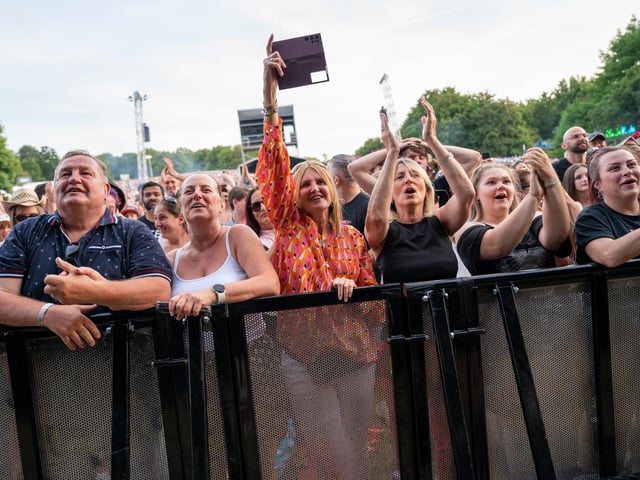 Fanis inside Campbell Park, Milton Keynes, July 16, 2022. Photo by David Jackson