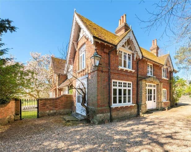 A view from the outside of Tythe House in Stewkley, on sale now with Michael Anthony estate agents with an asking price of more than one million pounds