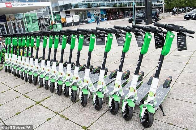 Milton Keynes has a successful e-scooter hire scheme