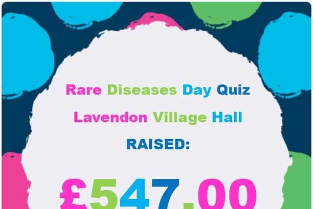 Lavendon Village Quiz Raised £547.00
