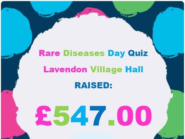 Lavendon Village Quiz Raised £547.00