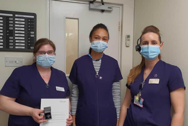 Kingfisher surgery staff are wearing their medals with pride