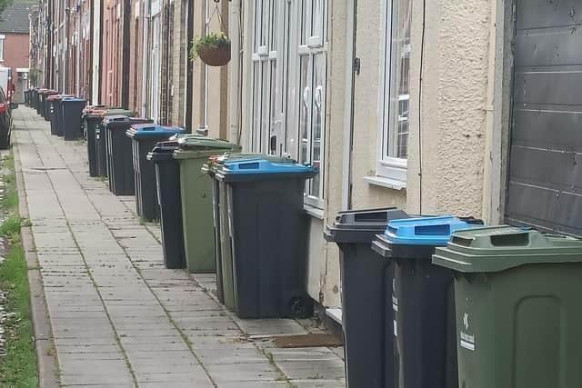 The new wheelie bin system began today in Milton Keynes - and people are questioning why three different bin lorries per household are needed