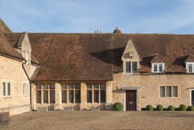 The historic stone mews house (No 10) with the influence of esteemed architect, William Burgess, seen throughout, not least in the turrets