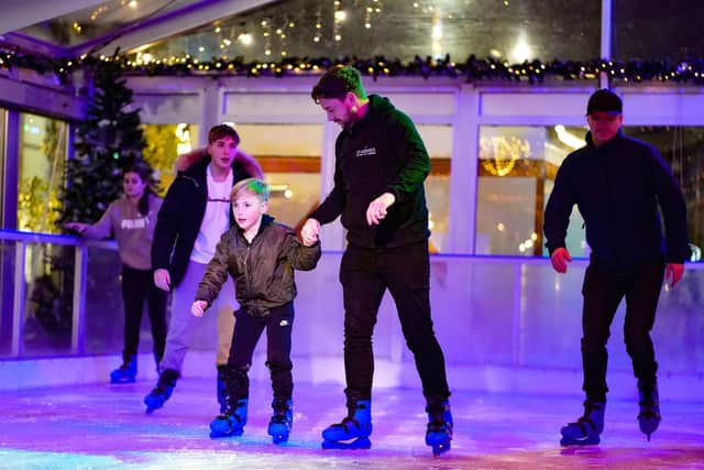 The new ice rink opens in Milton Keynes in November