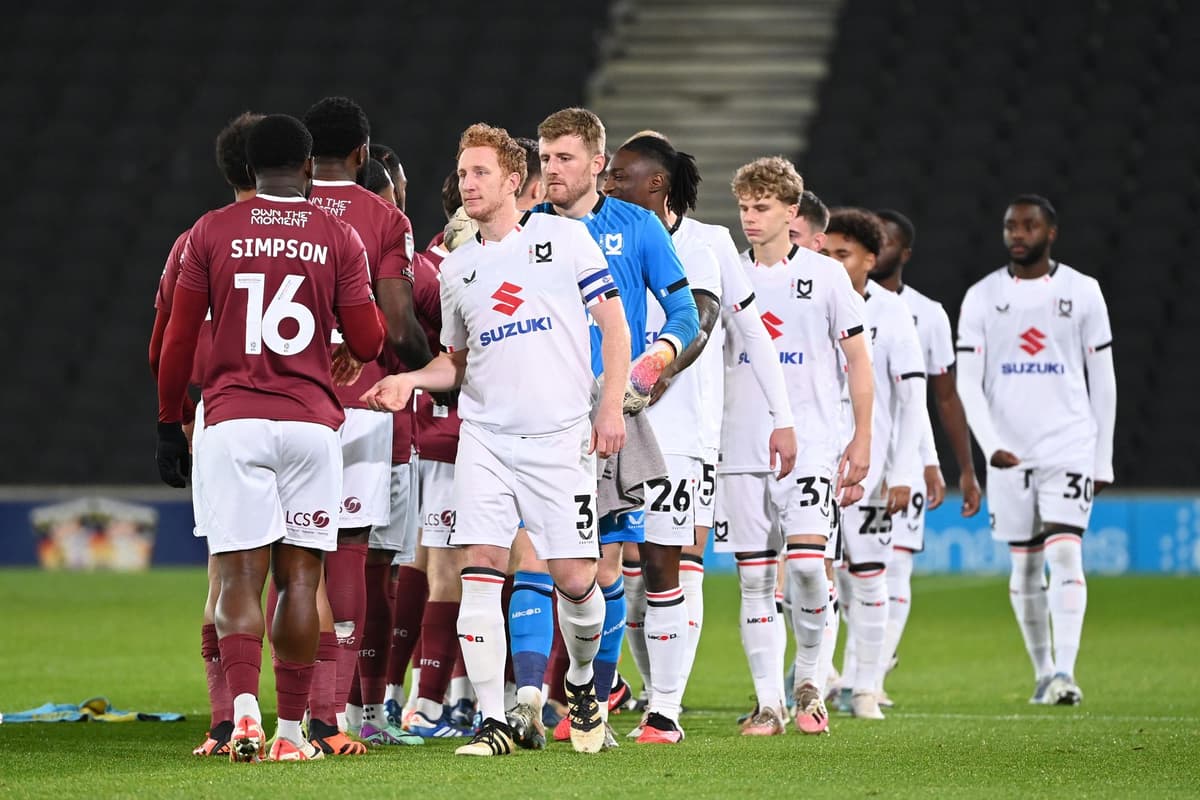Toby Lock Toby Lock's MK Dons player ratings in the win over Northampton Town